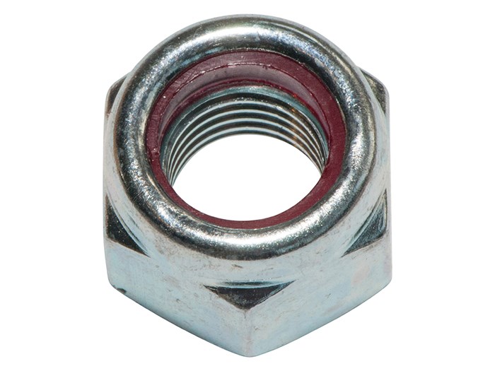 7/16 BSF P-Type Zinc/Clear Self Locking Nut