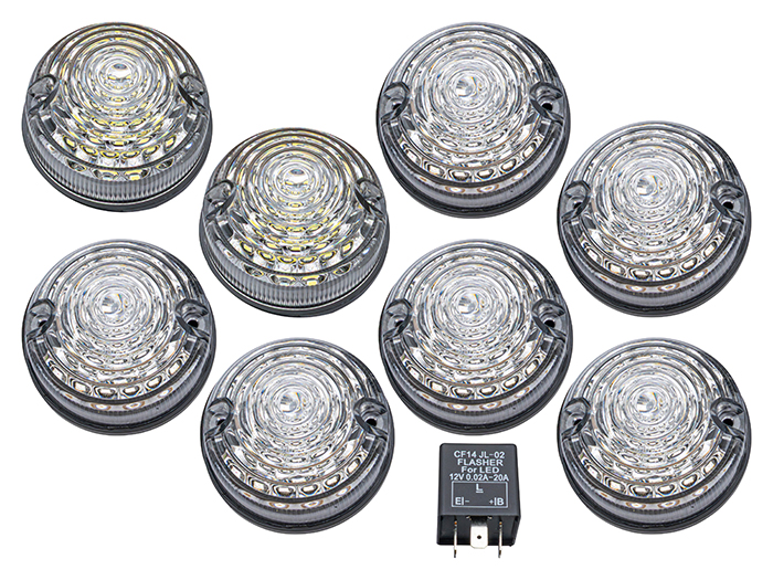 Bearmach Clear LED Light Upgrade Kit