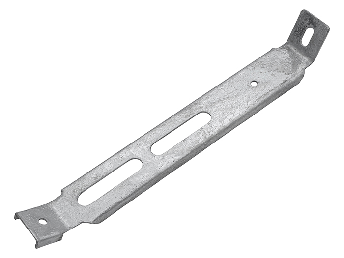 Galvanised Rear Mudflap Bracket Stay
