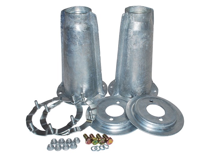 Galvanised Front Shock Turrets