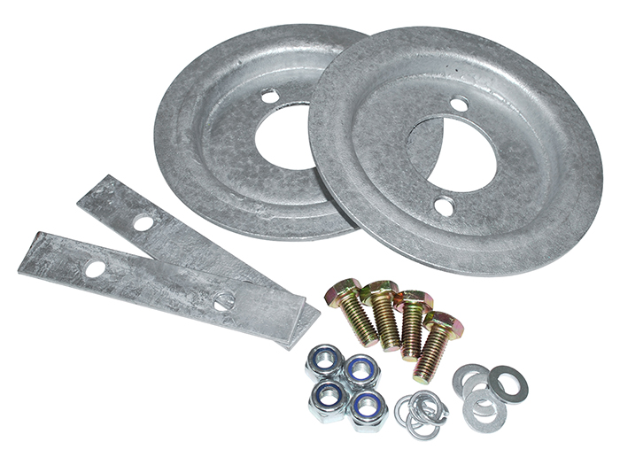 Galvanised Rear Spring Seat Fitting Kit