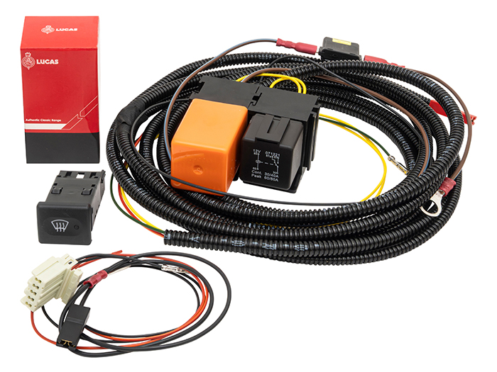 Heated Windscreen Wiring Kit