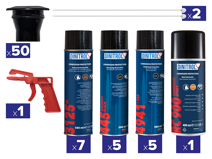 Dinitrol Rust Proofing Kit
