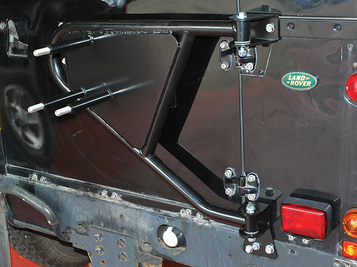 Swing Away Rear Door Mount Spare Wheel Carrier