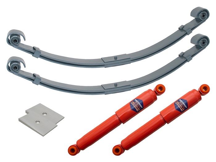 2 Leaf Parabolic Spring Kit
