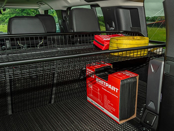 Mesh Luggage Rack Shelf