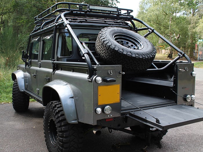 Safety Devices Fixed Spare Wheel Carrier