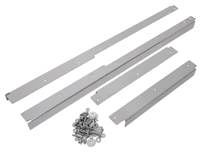 Brushed Stainless Steel Front & 2nd Row Door Threshers