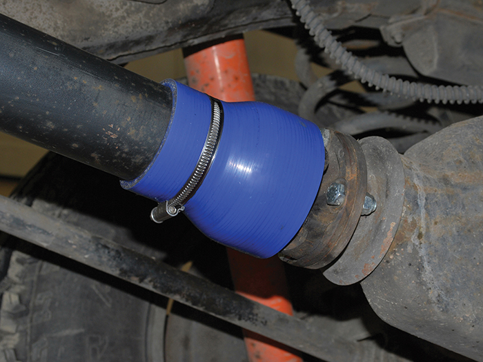 Rear UJ Silicone Sleeve For 63mm Diameter Propshafts