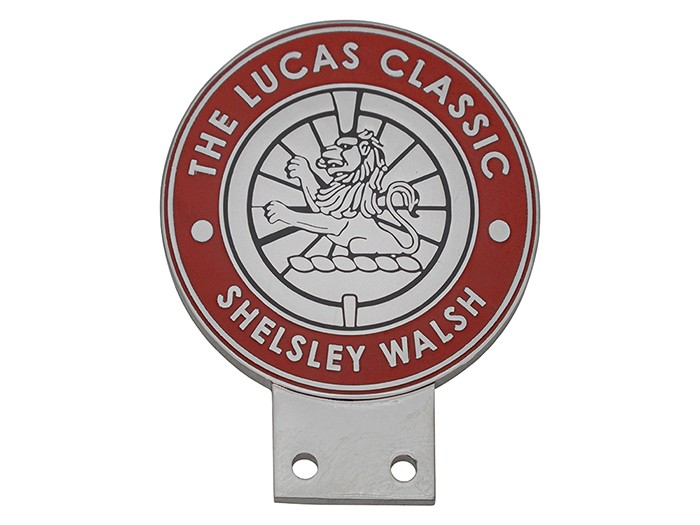 Lucas Classic Shelsley Walsh Commemorative Enamel Car Badge
