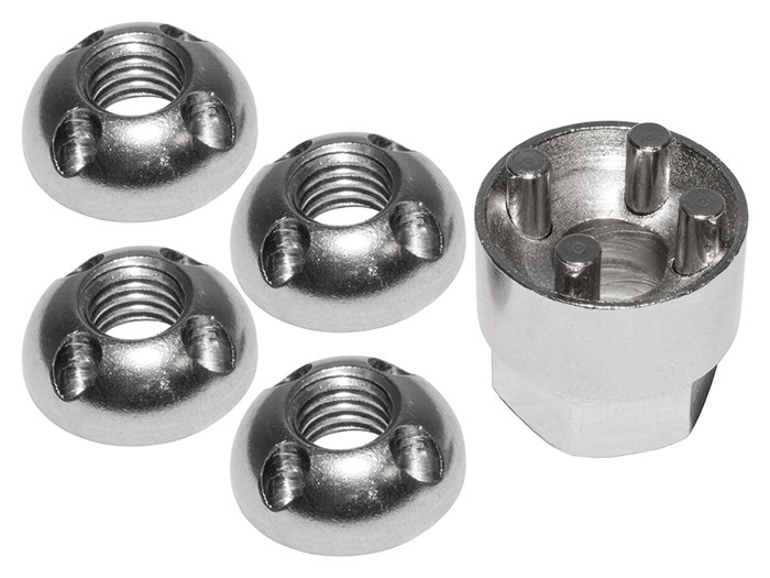 Tamperproof Nut Set