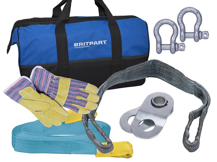 Starter Winch Recovery Kit With Tow Strap