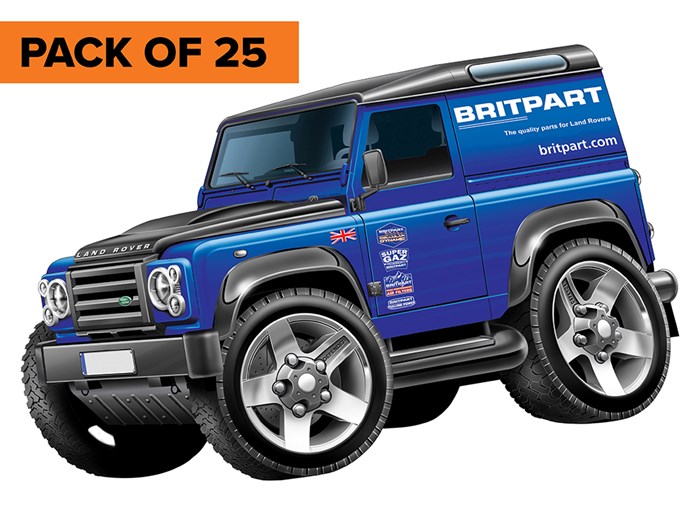 Britpart Defender Stickers