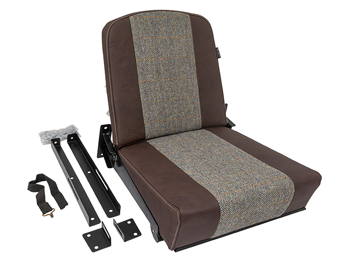 Defender Inward Facing Tip up Rear Seat Assembly