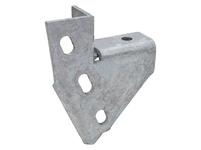 Galvanised Rear Body Lower Chassis To Frame Mounting Bracket