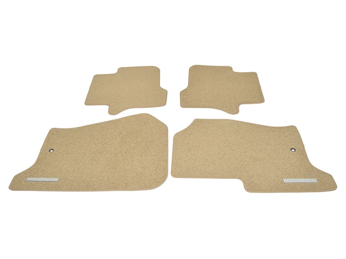 Carpet Set With Rubber Backing