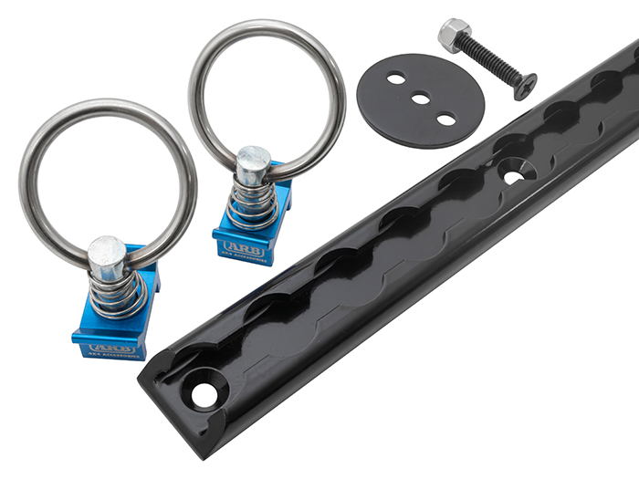 ARB Aluminium Track & Load Ring Set