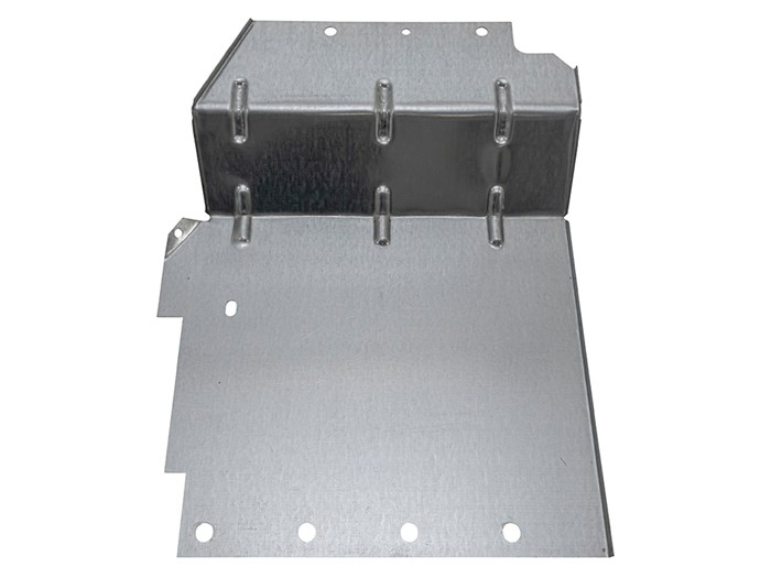 Galvanised Inner Front Wing Mudshield