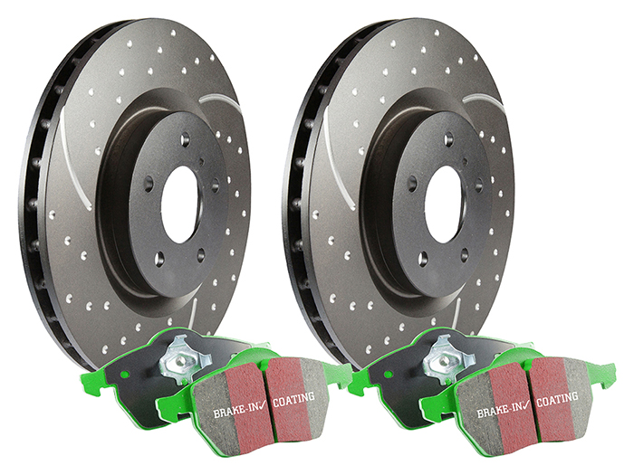 EBC Rear Brake Kit - With Green Stuff Pads
