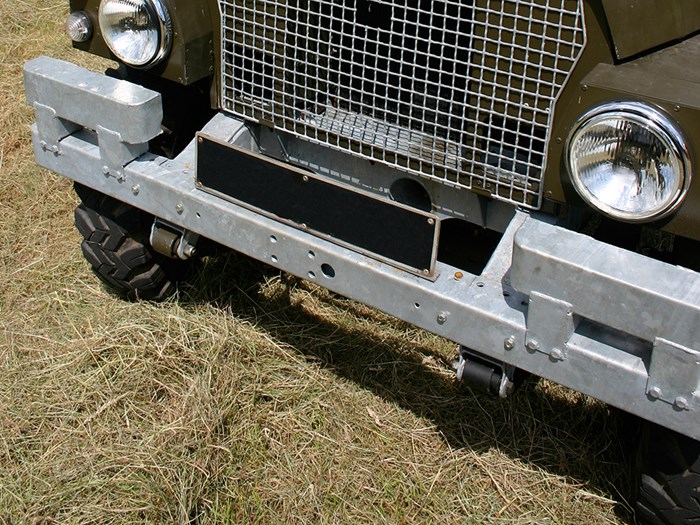 Galvanised Front Bumperette