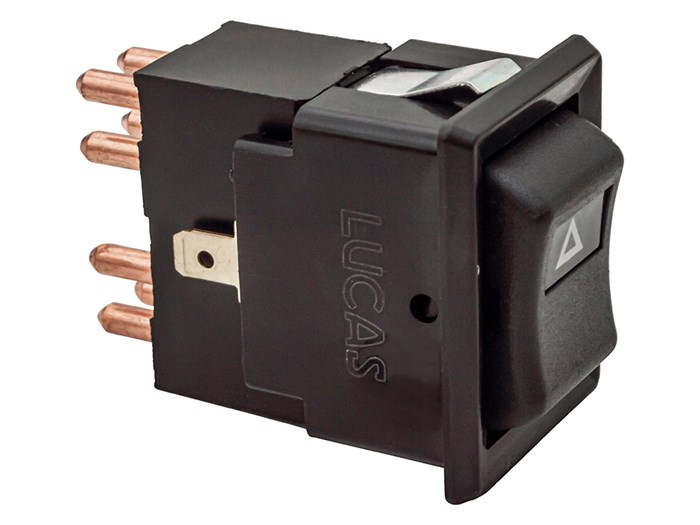 Switch - Hazard Warning Lights With 24v Bulb